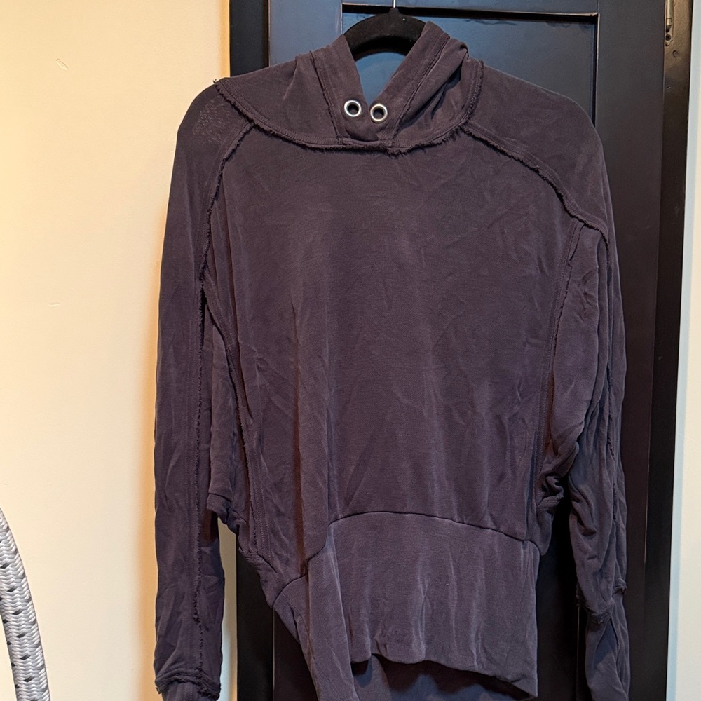 FP Movement by Free People Washed Black Hoodie